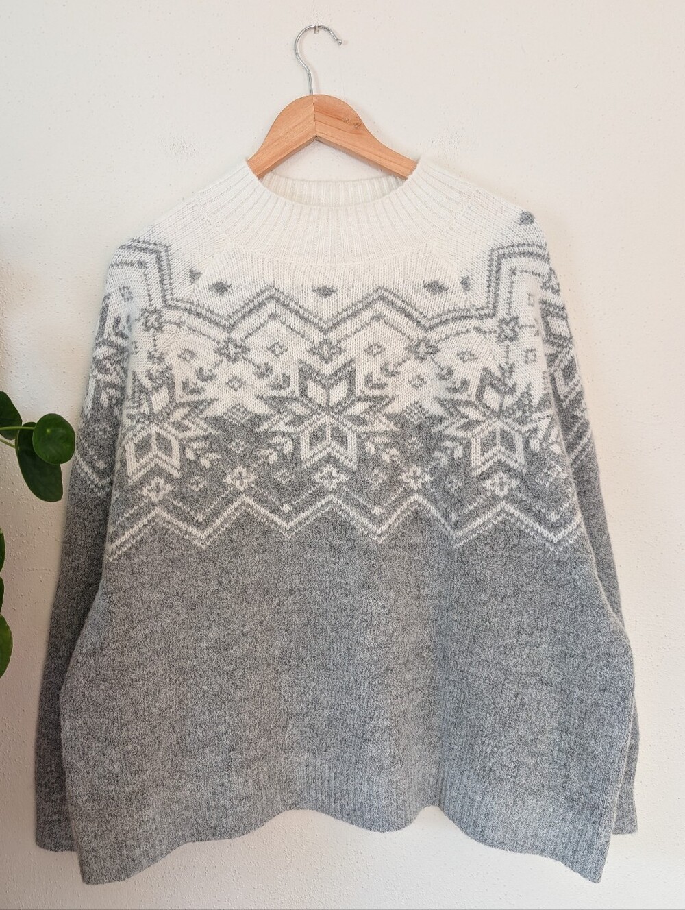 Old Navy | 2X | Intarsia Mock Neck Sweater